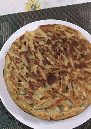 Una foto de Tortilla de fideos