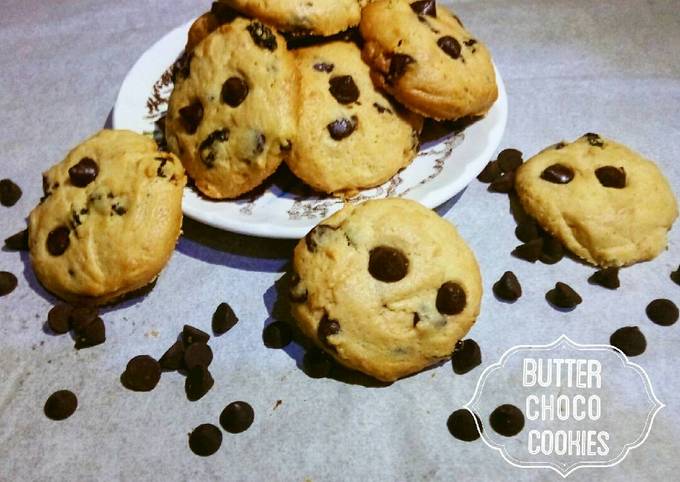 Butter choco cookies