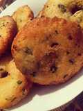 Arepitas fritas con hierbas
