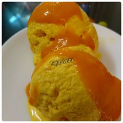 A picture of Mango icecream.