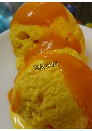 A picture of Mango icecream.