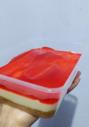 Foto resep Strawberry Cheesecake Dessert Box