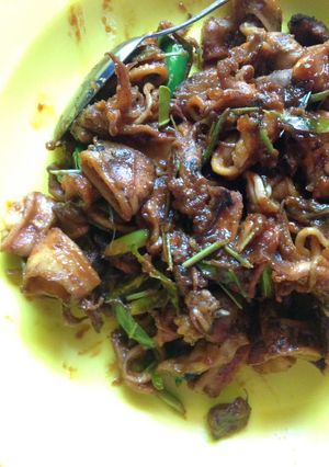 Foto resep Tumis Cumi Asin Pedas Manis