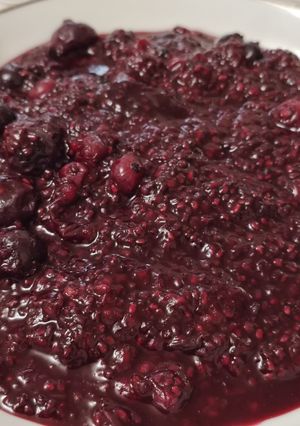 Une photo de ⭐⭐⭐ Smoothie d'hiver aux fruits rouges