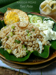 Foto resep Nasgor Pedas Teri Pete