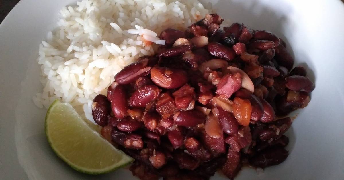 Kidney Bean and Bacon Stew Recipe by Kohei Cookpad