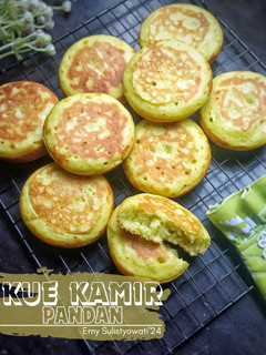 Foto resep Kue Kamir Pandan