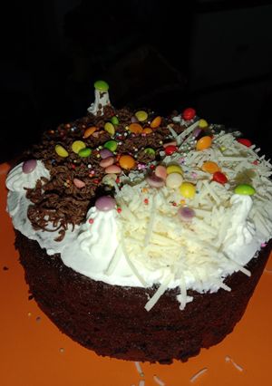 Foto resep Brownis kukus simple tanpa telur tanpa mixer