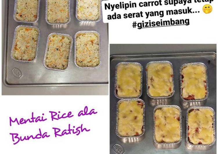 Resep Beef Mentai Rice Anti Gagal