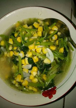 Foto resep Sayur bayam simpel