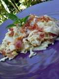 Tallarines a la carbonara
