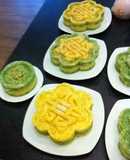 Xôi đậu xanh lá dứa vừng dừa