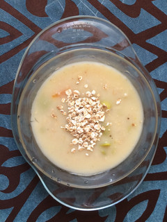 صورة لوصفة شوربة خضار بالشوفان🍵