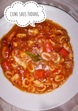 Foto resep Cumi saus padang