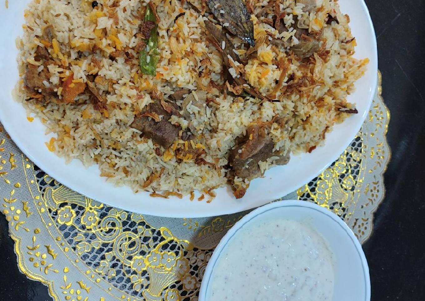 Mutton polaw