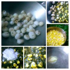 A picture of Palak Corn Makana Sabzi.