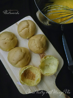 Foto resep Choux Pastry with Mango Vla