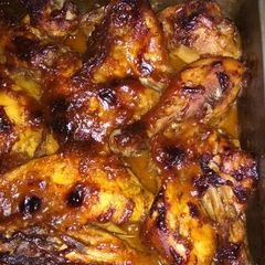 A picture of Oven grilled chicken.