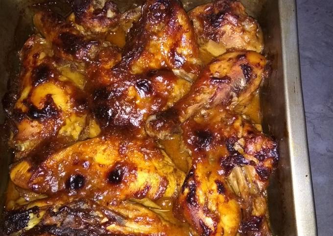 Oven Grilled Chicken Recipe By Madlamini Cookpad