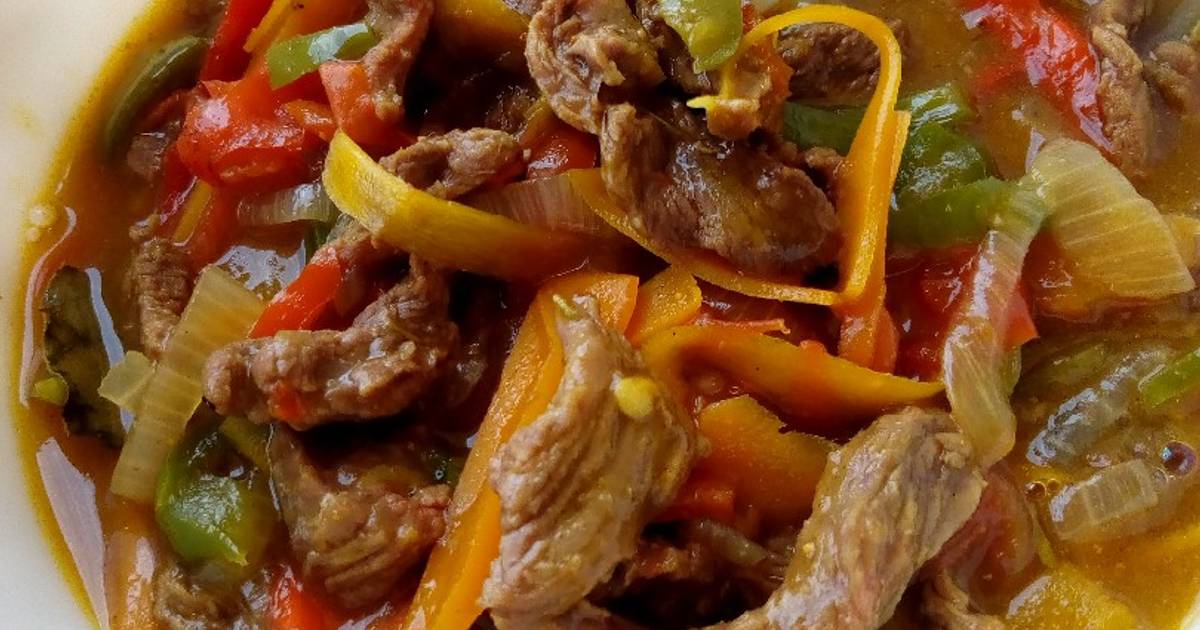 Shredded beef soup Recipe by Elteemahzcakesndmore Cookpad