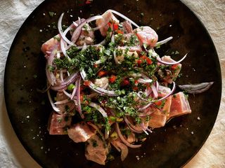 檸檬汁醃生魚 Ceviche