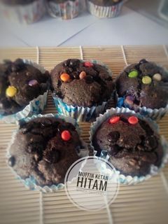Foto resep Muffin ketan hitam