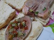 Una foto de lengua de res