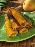 Mango Fruit Leather / Mango Fruit Roll-ups 🥭