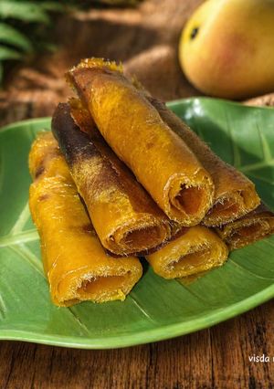 Foto resep Mango Fruit Leather / Mango Fruit Roll-ups 🥭