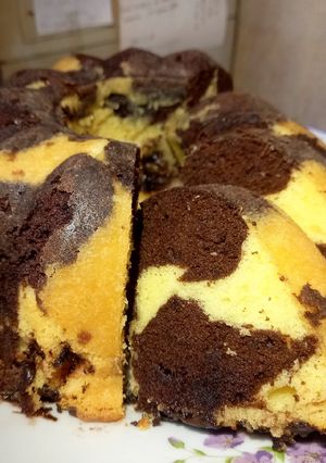 Foto resep Bolu Marmer Brownies