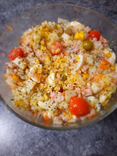 Una foto de Ensalada de arroz