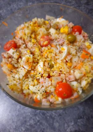 Una foto de Ensalada de arroz