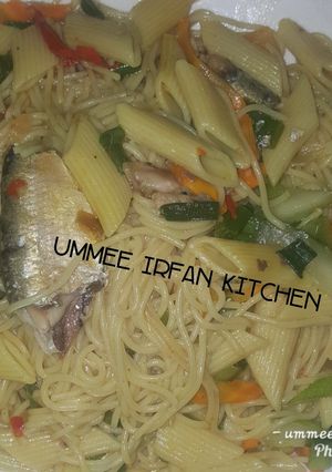 A picture of Pasta n macaroni.