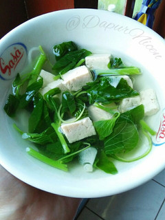 Foto resep Sayur Bening Bayam & Tahu (Diet Friendly)
