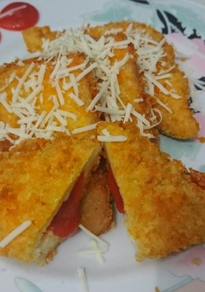 Foto resep Roti goreng simpel | ide Snack untuk anak