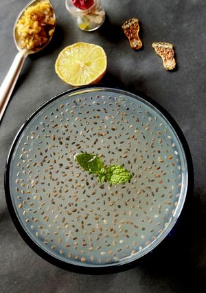 A picture of Chia Ginger Lemonade.