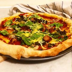 Homemade Pizza Dough 🍕 A picture of Homemade Pizza Dough 🍕.