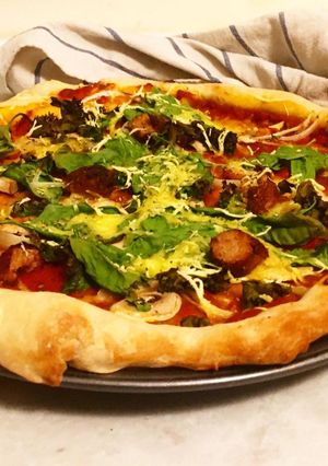 A picture of Homemade Pizza Dough 🍕.
