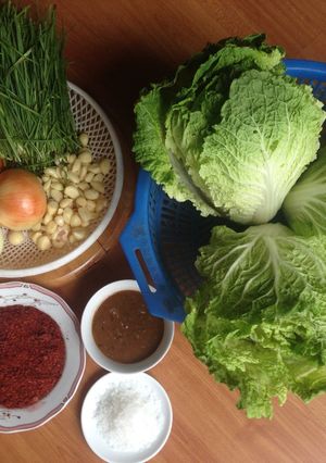 Hình của món Kim Chi.
