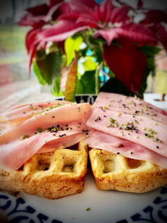 Una foto de Gofre salado tipo mixto (en Thermomix & airfryer)