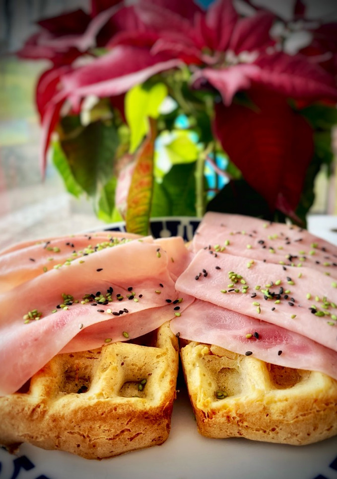 Una foto de Gofre salado tipo mixto (en Thermomix & airfryer)