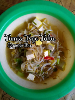 Foto resep Tumis Toge Tahu