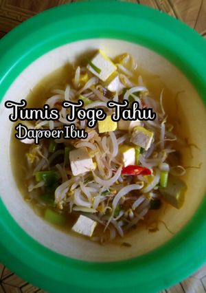 Foto resep Tumis Toge Tahu