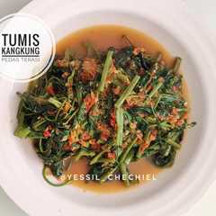 Tumis Kangkung Pedas Terasi-レシピのメイン写真