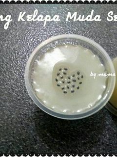 Foto resep Puding kelapa muda selasih