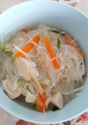 Foto resep Soun Bakso Ayam Kuah