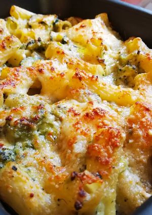 A picture of Baked Pasta with Vegetables.