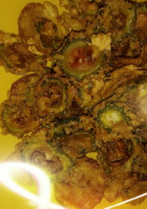 A picture of Better gourd chips.