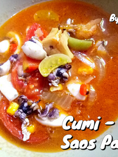 Foto resep Cumi-Cumi Saos Padang