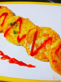 एग ब्रेड कॉईन (egg bread coin recipe in marathi) रेसिपी चे मुख्य फोटो